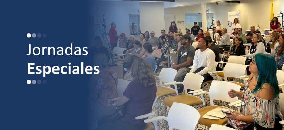 El Consulado de Colombia en Bruselas realizará jornadas consulares extendidas los días jueves 8 y miércoles 14 de mayo de 2025