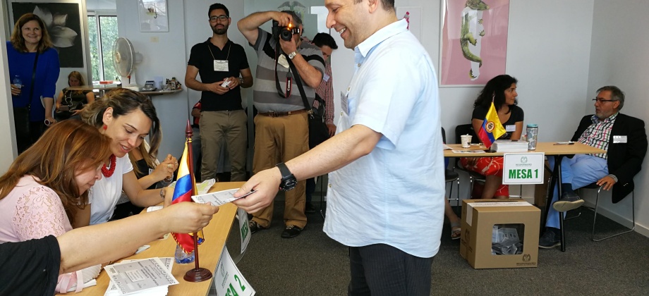 Consulado de Colombia en Bruselas concluyó con normalidad la segunda vuelta de las elecciones presidenciales